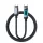 BWOO X324CC fonott gyors töltőkábel fénykijelzővel PD 60W USB-C - USB-C