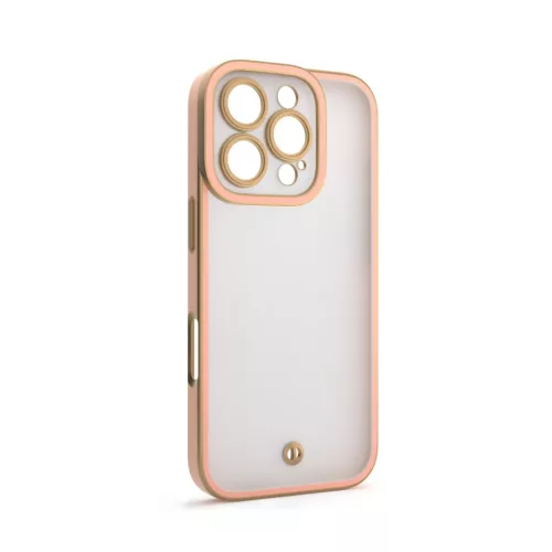 iPhone 11 Selymes Arany tok rózsaszín tok