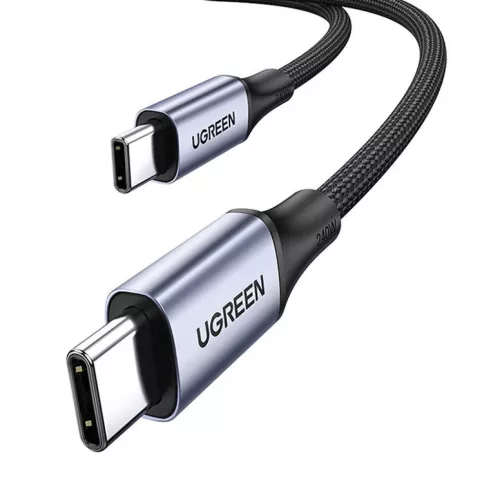 Ugreen USB-C - USB-C kábel, 240W, 2m (fekete)