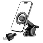 Tech-Protect N51 Műszerfalra és Szellőzőre Szerelhető MagSafe-es Autós Tartó fekete