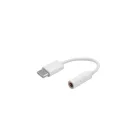 Xiaomi gyári USB-C - 3.5mm jack átalakító adapter fehér (DAC chip)