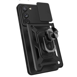   Samsung Galaxy A14 4G/5G Hybrid Armor Camshield tok rózsaszín