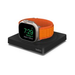   Belkin BoostCharge Pro hordozható Apple Watch gyorstöltő fekete (WIZ015btBK)