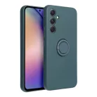 Samsung Galaxy A54 5G Forcell Szilikon ring tok zöld
