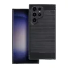 Samsung Galaxy A54 5G Carbon szénszál mintájú TPU tok fekete