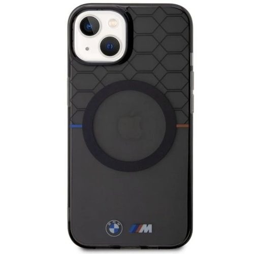 iPhone 14 Plus BMW BMHMP14MHGPK Pattern MagSafe tok szürke