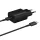 Samsung gyári 25W hálózati töltő adapter + USB-C kábel 1m fekete (EP-TA800XBE)