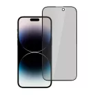 iPhone 14 Privacy kijelzővédő üvegfólia fekete