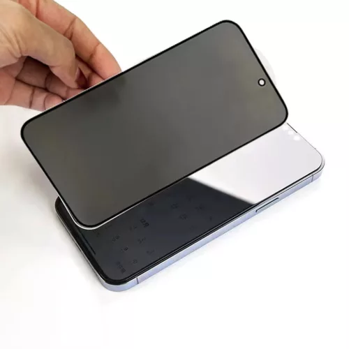 iPhone 14 Privacy kijelzővédő üvegfólia fekete