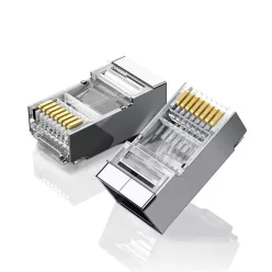   Ugreen RJ45 Ethernet fém csatlakozó, 8P / 8C, Cat.6, UTP (10db)