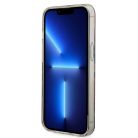 iPhone 14 Guess PC/TPU Flowers IML MagSafe kompatibilis tok (GUHMP14SHCFWSA)