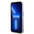 iPhone 14 Pro Max Guess PC/TPU Flowers IML MagSafe kompatibilis tok (GUHMP14XHCFWSA)