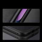 iPhone 14 Plus Nillkin Camshield Leather S bőr tok fekete