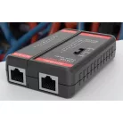 Habotest HT812A Hálózati kábel tesztelő RJ45/RJ14/RJ12/RJ9