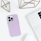 iPhone 14 Pro Max MagSafe Leather bőr telefontok lila