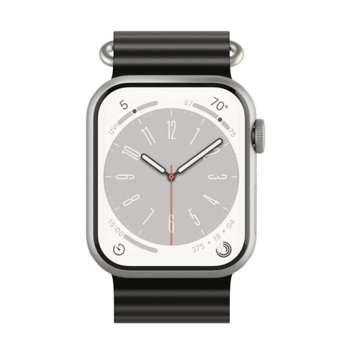 Apple Watch 4/5/6/7/8/9/SE (38/40/41mm) Next One H2O óraszíj fekete