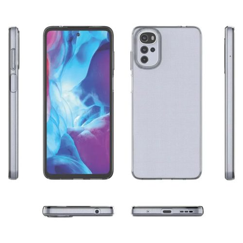 Motorola Moto G22 Ultra Clear 0.5mm TPU géltok átlátszó