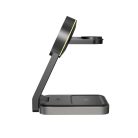 Tech-Protect QI15W-A28 3 az 1-ben vezeték nélküli mágneses töltő fekete