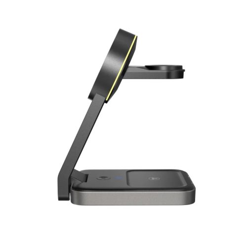 Tech-Protect QI15W-A28 3 az 1-ben vezeték nélküli mágneses töltő fekete