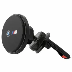   BMW M Edition mágneses autós tartó 15 W-os vezeték nélküli töltővel, fekete