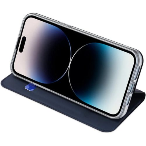 iPhone 15 Pro Max Dux Ducis Skinpro fliptok kék