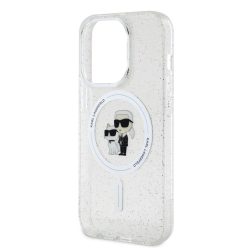   iPhone 15 Pro Max Karl Lagerfeld KLHMP15XHGKCNOT IML Glitter MagSafe tok átlátszó