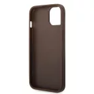 iPhone 15 Guess PU 4G Metal Logo telefontok barna (GUHCP15S4GMGBR)