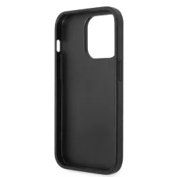   iPhone 15 Pro Max Guess PU 4G Metal Logo tok szürke (GUHCP15X4GMGGR)