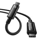 Baseus Tungsten Gold USB-C - USB-C kábel 240W 3m (fekete)