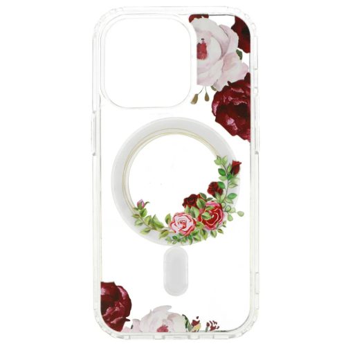 iPhone 15 Pro Max Tel-Protect Flower tok MagSafe kompatibilis (design 2)