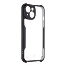 iPhone 14 Tactical Quantum Stealth tok átlátszó fekete kerettel