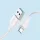 Joyroom töltő és adatkábel USB - Type C 3A 1m fehér (S-UC027A9)