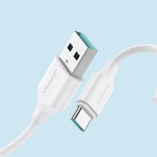 Joyroom töltő és adatkábel USB - Type C 3A 1m fehér (S-UC027A9)