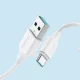 Joyroom töltő és adatkábel USB - Type C 3A 1m fehér (S-UC027A9)