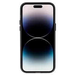 iPhone 13 Pro Max Liquid Glitter Camera tok fekete