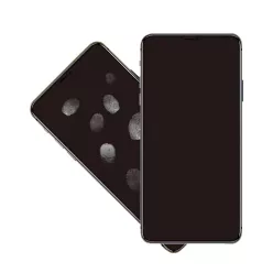 iPhone 15 Pro Max 6D Kijelzővédő 9H Üvegfólia fekete