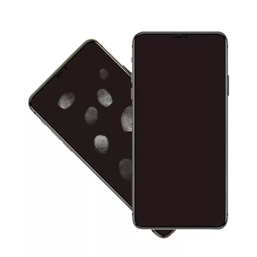 iPhone 15 Pro Max 6D Kijelzővédő 9H Üvegfólia fekete