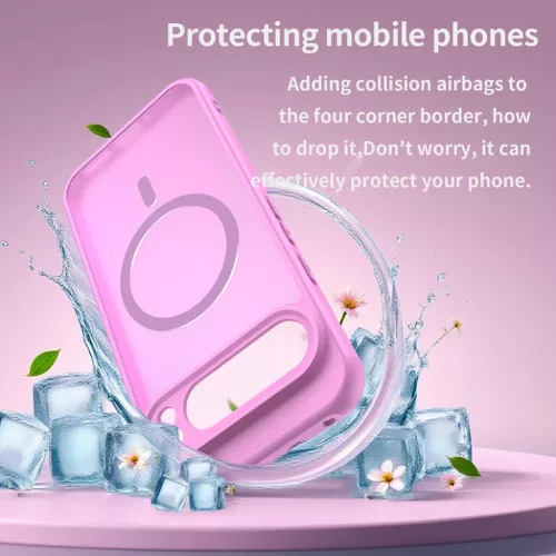 Google Pixel 10 Pink Techsuit HaloFrost II MagSafe tok
