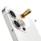 iPhone 15 Pro/15 Pro Max Diamond kameralencsevédő üvegfólia fekete