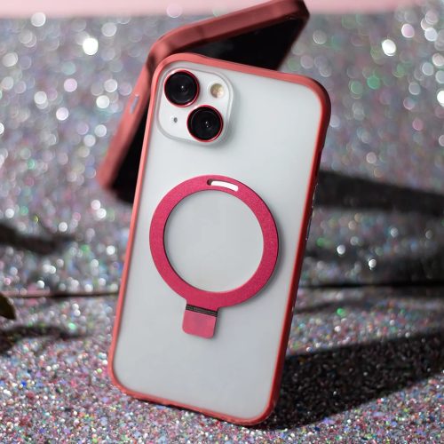 iPhone 15 Pro Max Mag Ring tok piros