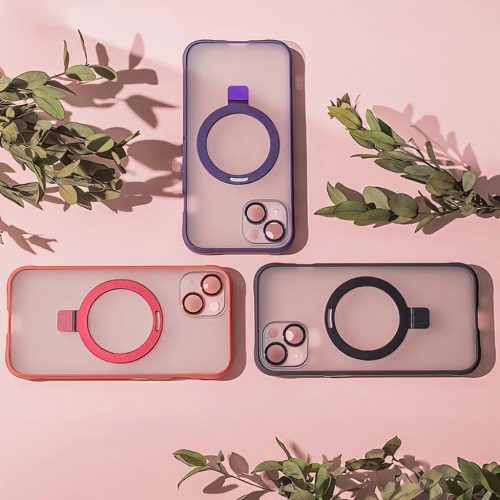 iPhone 15 Pro Max Mag Ring tok piros