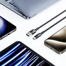 Tech-Protect Ultraboost USB - Type C kábel 66W 6A 0.5m szürke