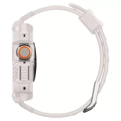   Apple Ultra 1/2 (49mm) Spigen Rugged Armor Pro szíj és tok homokszínű