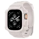 Apple Ultra 1/2 (49mm) Spigen Rugged Armor Pro szíj és tok homokszínű