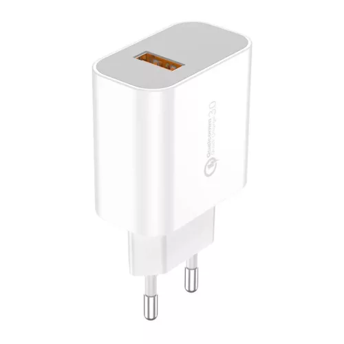 Foneng EU46 hálózati töltő adapter QC3.0 18W + USB-A - Lightning kábel