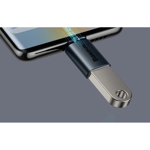 Baseus Ingenuity USB-C – USB-A OTG adapter (kék)