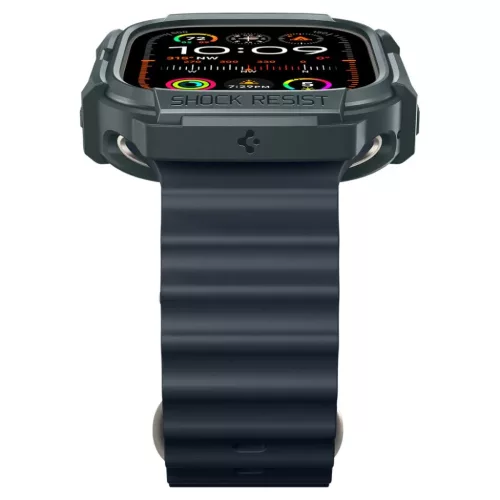 Apple Ultra 1/2 (49mm) Spigen Rugged Armor tok Abyss zöld