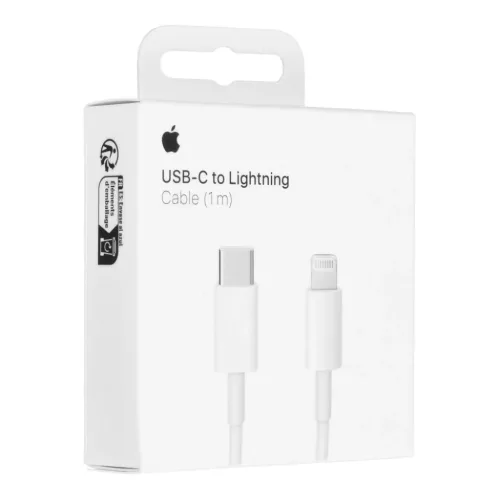 Apple gyári USB-C – Lightning kábel (1m) (MUQ93ZM/A)