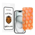 iPhone 15/15 Pro Tel Protect Flexible Hybrid kijelzővédő üvegfólia