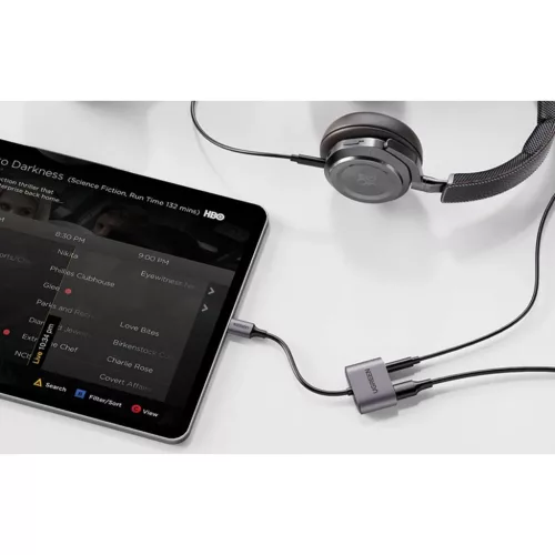 UGREEN CM231 audioadapter USB-C - mini jack 3,5 mm (szürke)